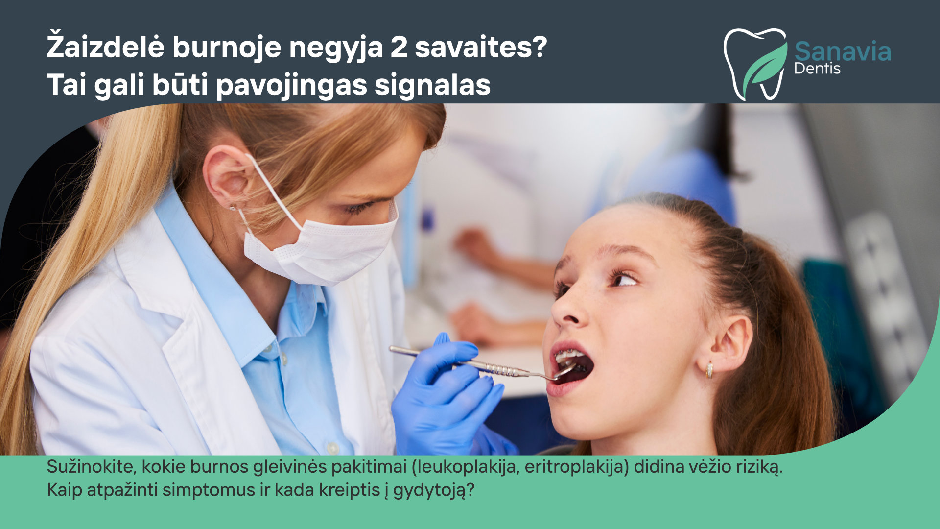 Burnos gleivinės pakitimai: kada „nekaltas“ bėrimas gali tapti onkologine liga?